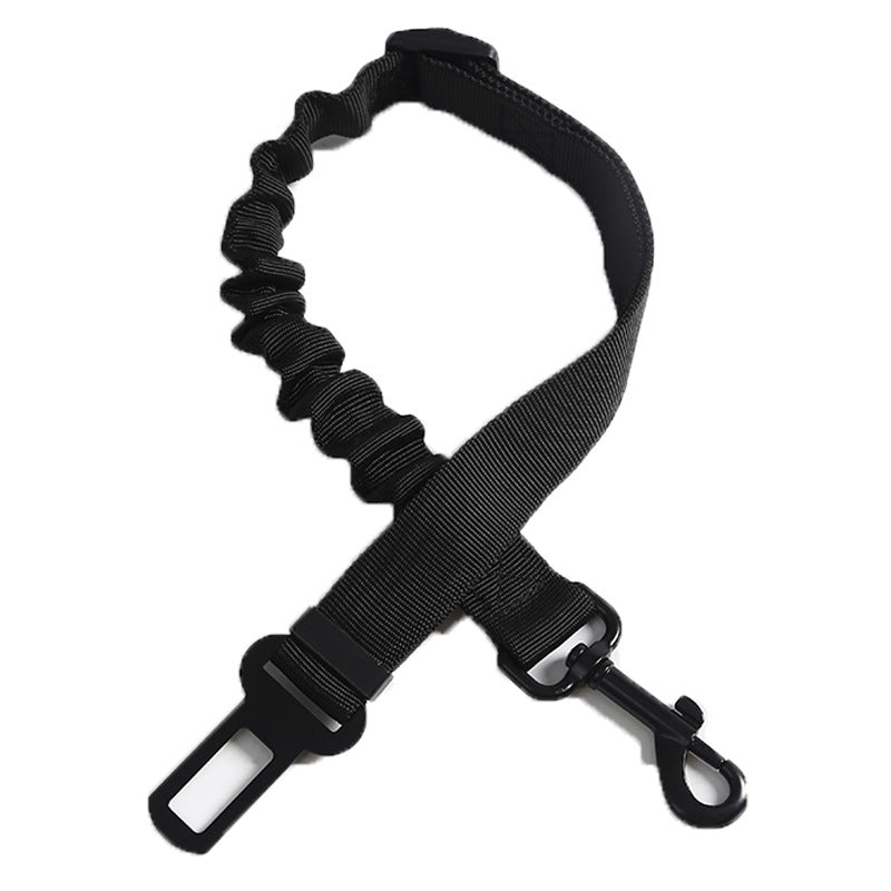 New Pet Car Seat Belt Elastic Retractable Car Traction Rope Car Rope Pet Supplies