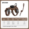 Reflective Escape-Proof Cat Harness – Adjustable Vest with Built-in AirTag Holder for Outdoor Walking