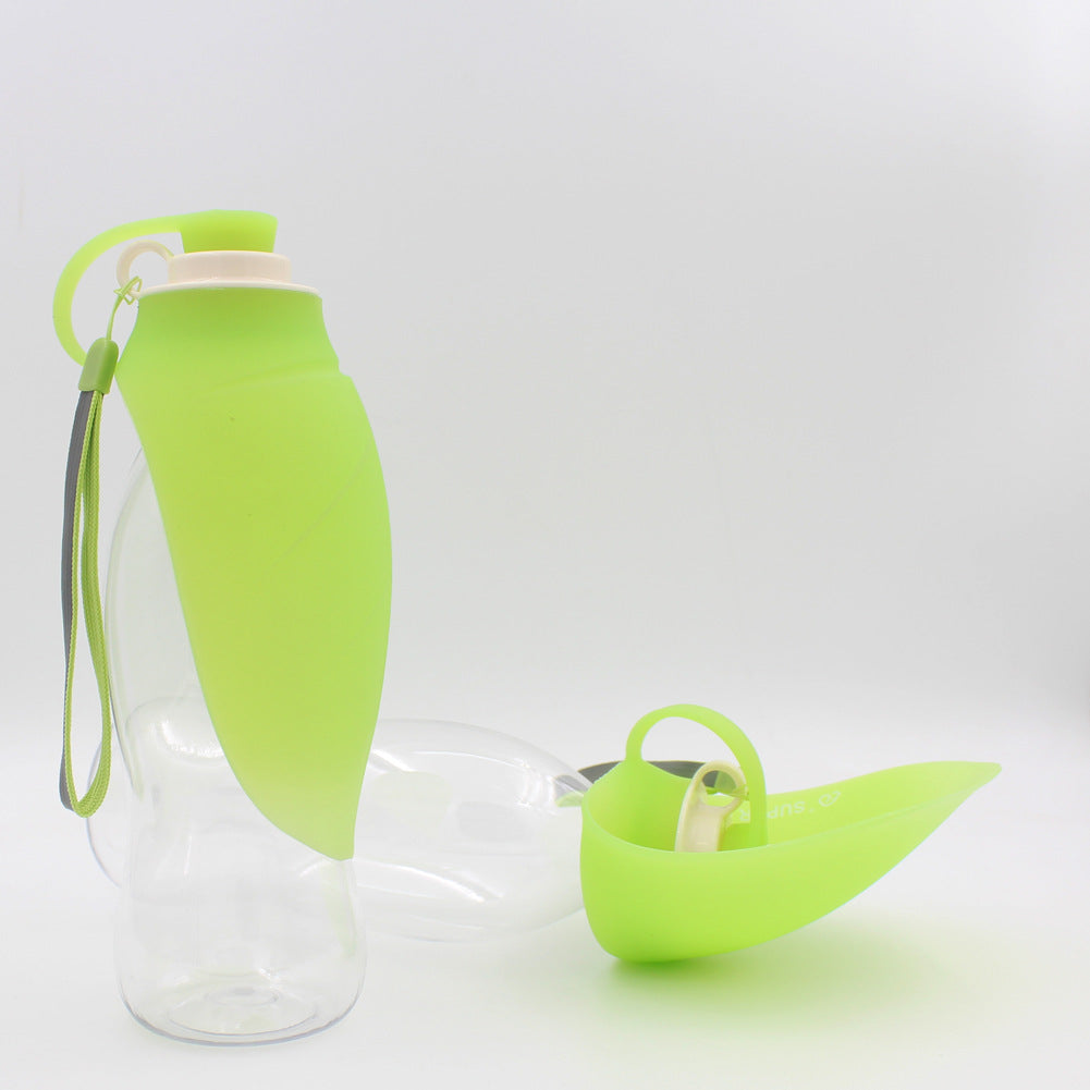 Pet Water Feeder Dog Traveling Cup Large Capacity Outdoor Flip Cup Kettle Pet Supplies