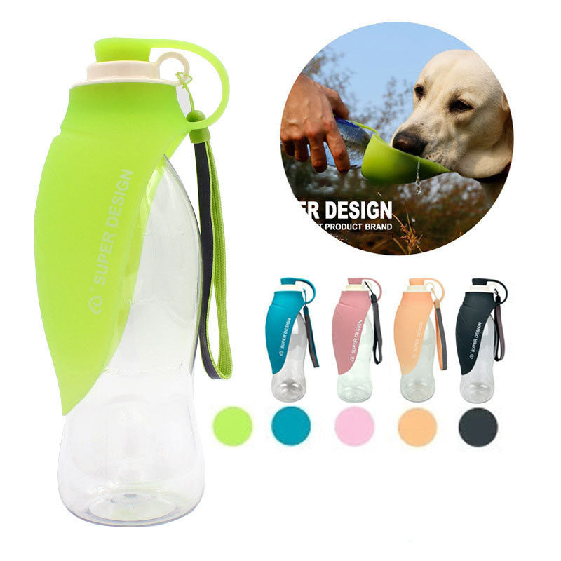 Pet Water Feeder Dog Traveling Cup Large Capacity Outdoor Flip Cup Kettle Pet Supplies